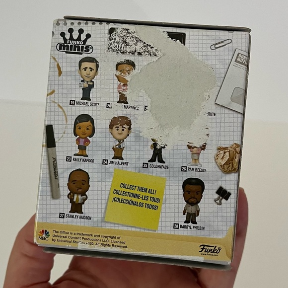 Mini Funko Jim Halpert Vinyl Figurine NEW IN BOX - Picture 3 of 8